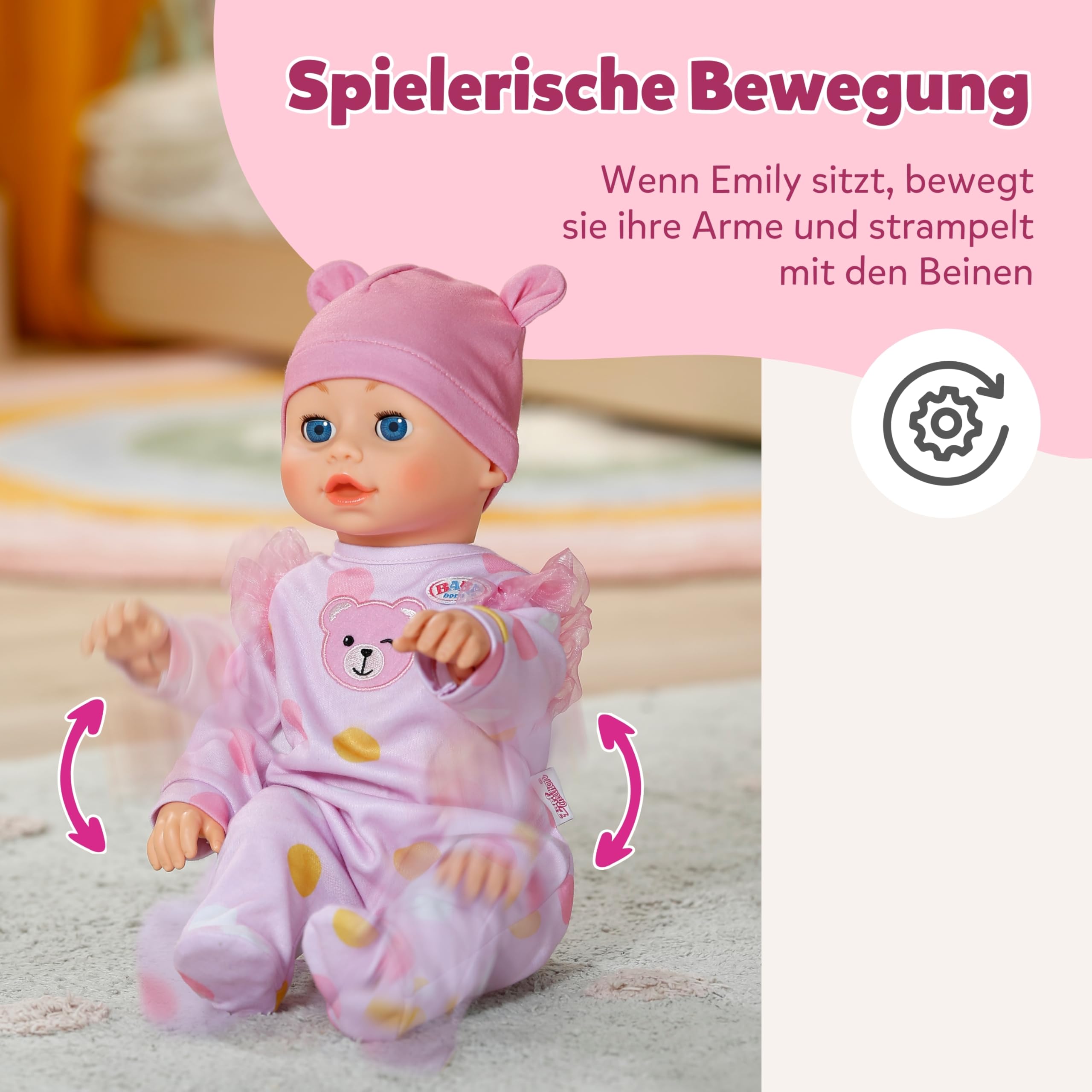 baby-born-emily-lauf-mit-mir-43-cm-lauflernpuppe-mit-sound image 5