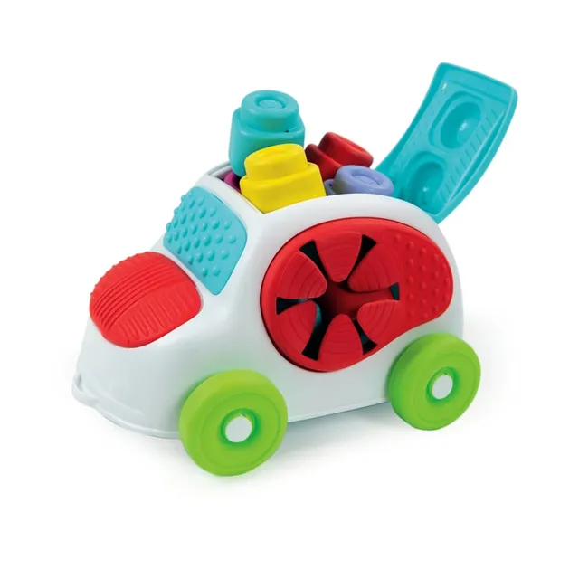 clementoni-clemmy-sensorisches-auto-mit-weichen-bausteinen image 1