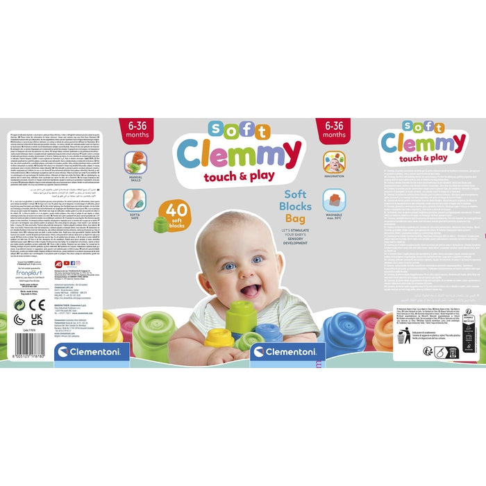clementoni-clemmy-bausteine-im-beutel-40-st-ck-weiche-baby-bausteine image 7