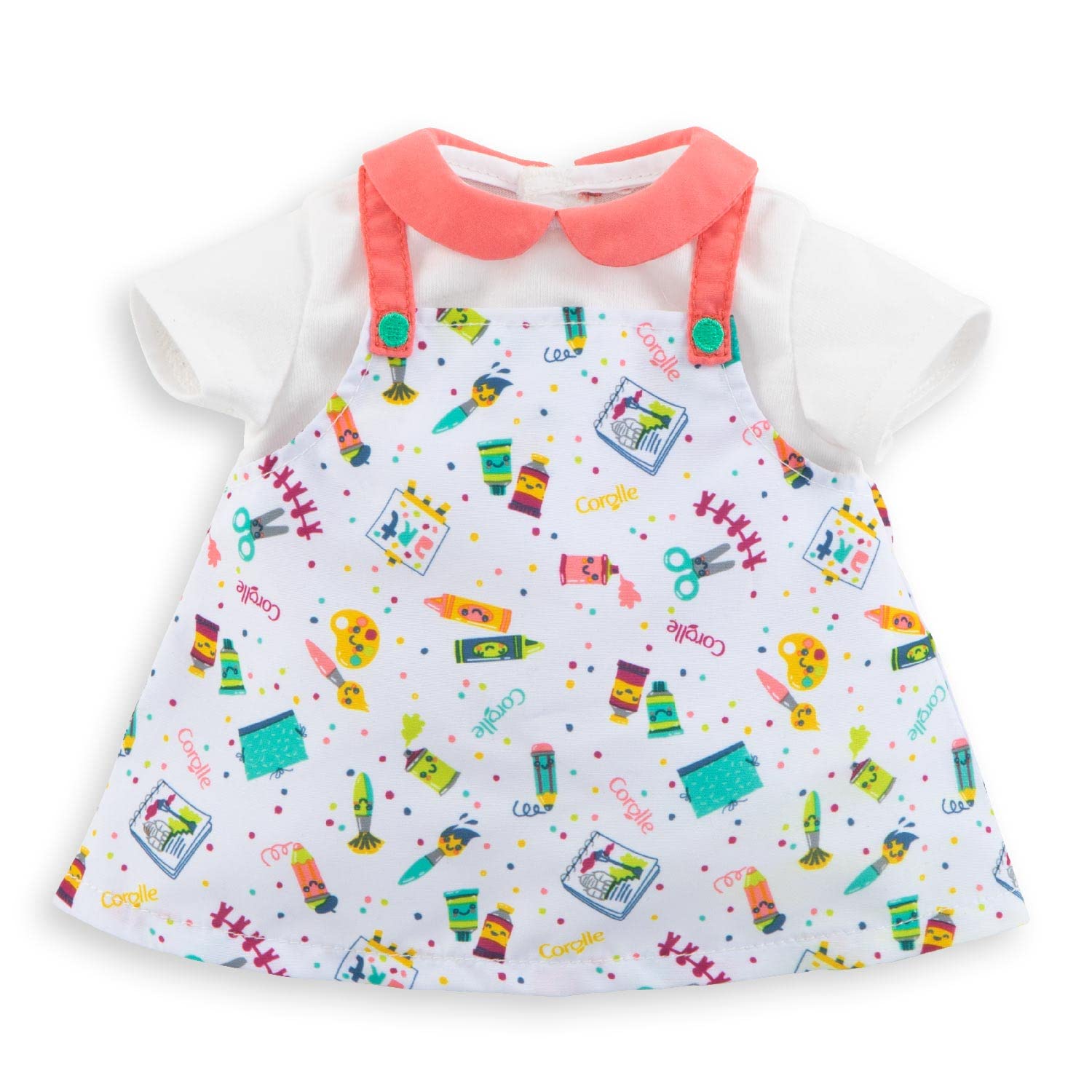 corolle-mon-grand-poupon-puppenkleid-k-nstler-f-r-36-cm-babypuppen image 1