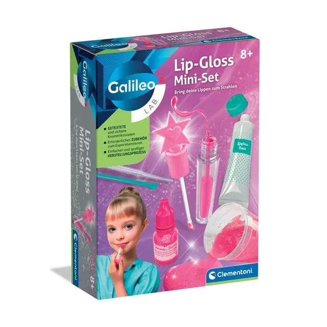 clementoni-galileo-lab-lip-gloss-mini-set-experimentierkasten image 1