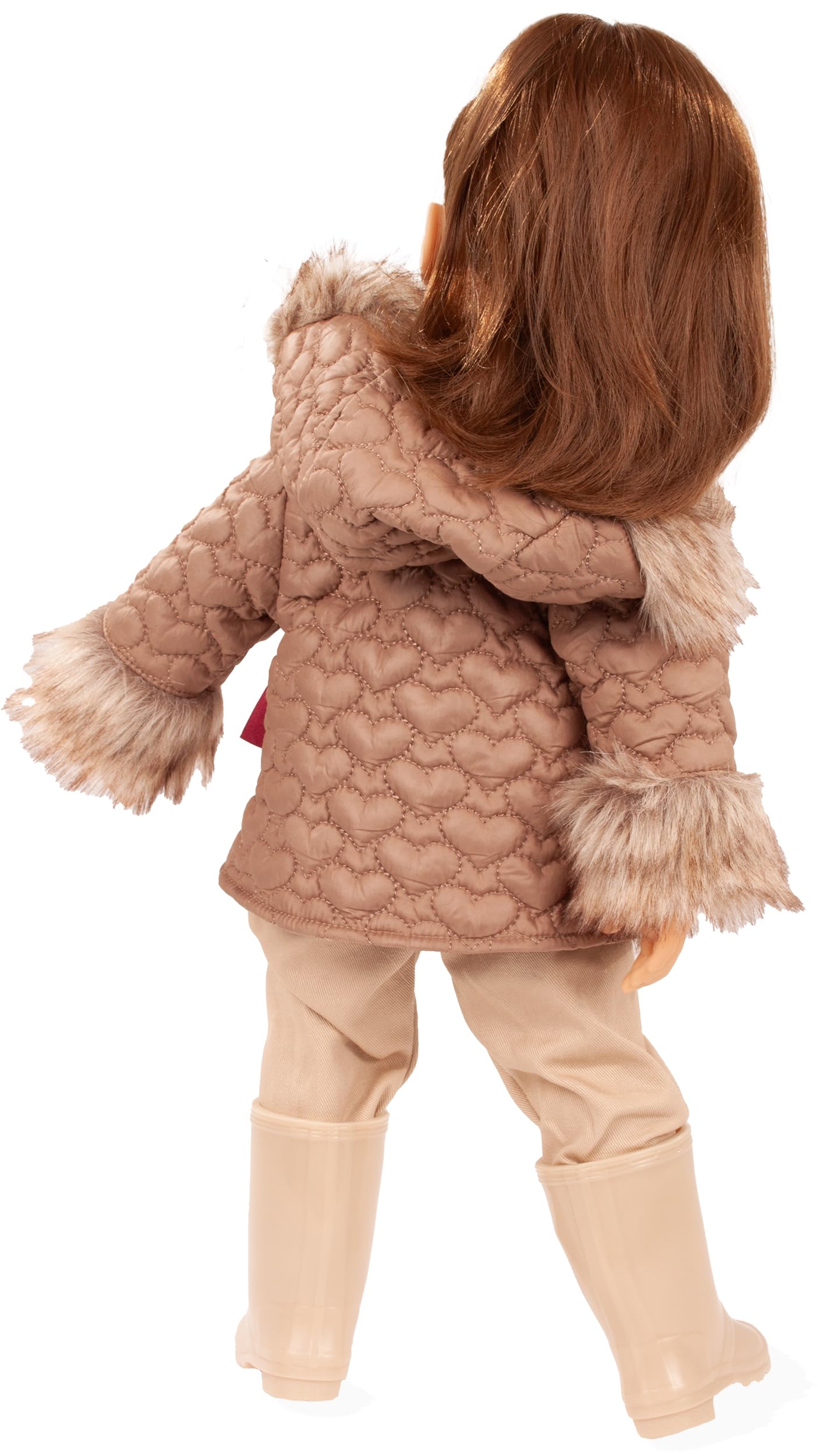 g-tz-hannah-every-season-puppe-50-cm-stehpuppe-18-teilig-braune-haare image 2