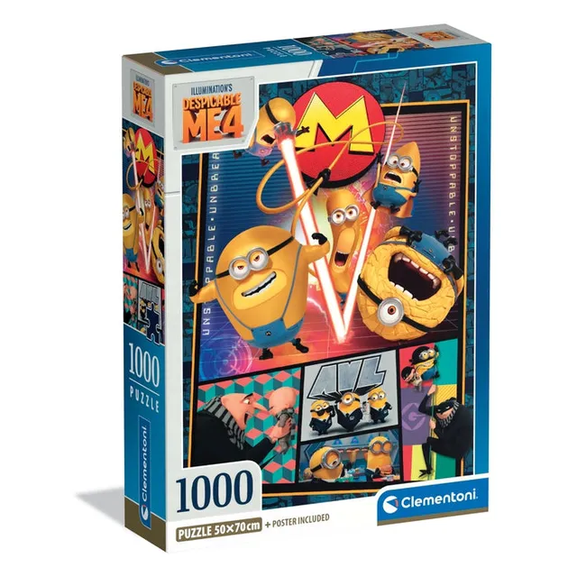 clementoni-despicable-me-4-puzzle-1000-teile image 1