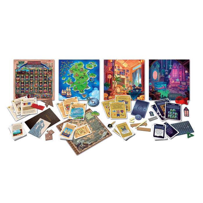clementoni-escape-game-deluxe-escape-room-gesellschaftsspiel-mit-4-abenteuern image 2