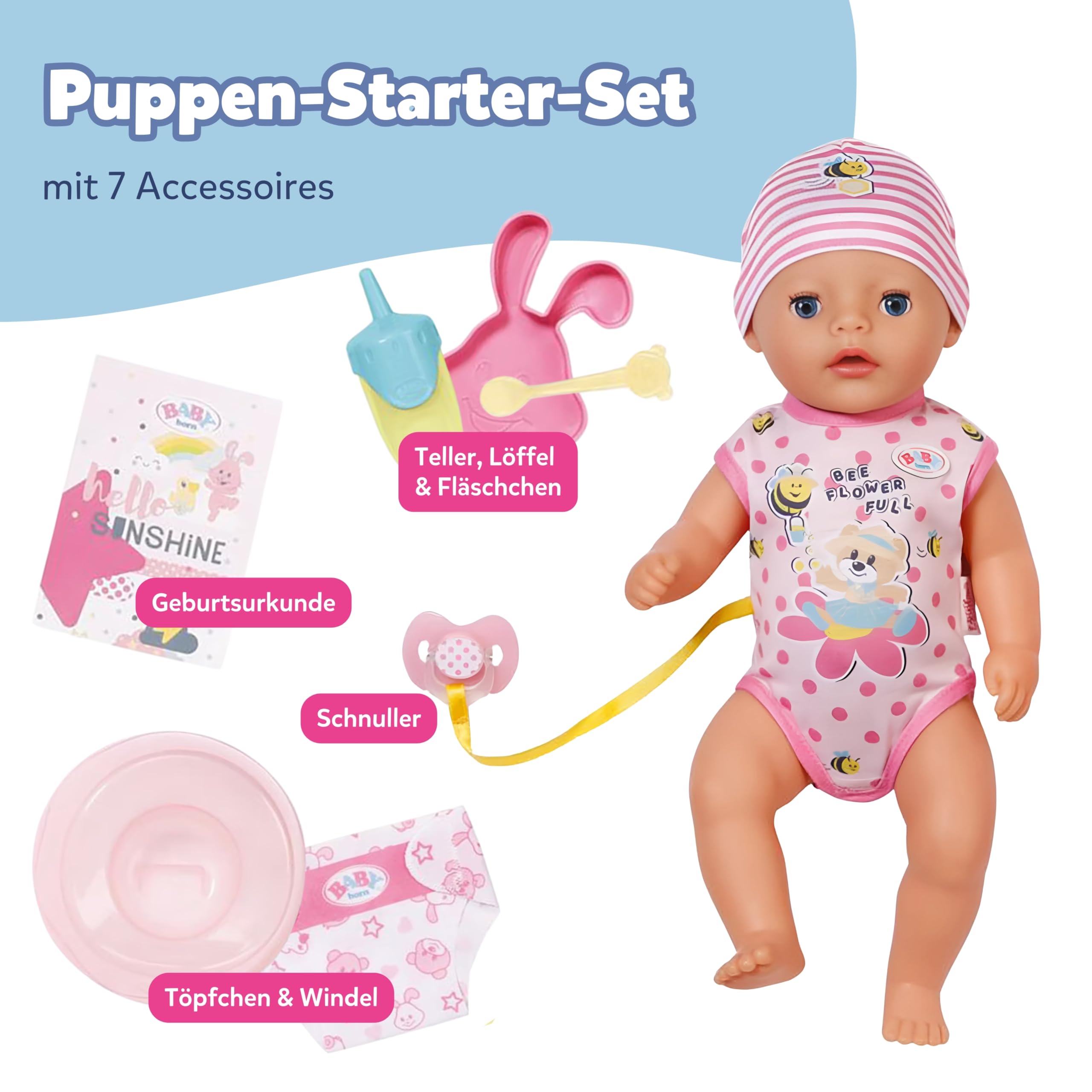 baby-born-little-lena-36cm-funktionspuppe-mit-7-funktionen-ohne-batterien image 3