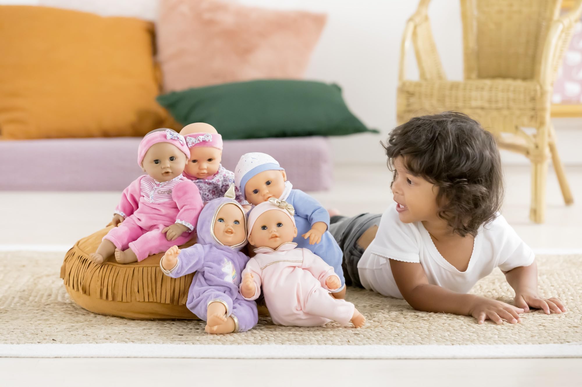 corolle-9000100490-mon-premier-poupon-calin-30-cm-weichk-rperpuppe-einhorn-mit-v image 7