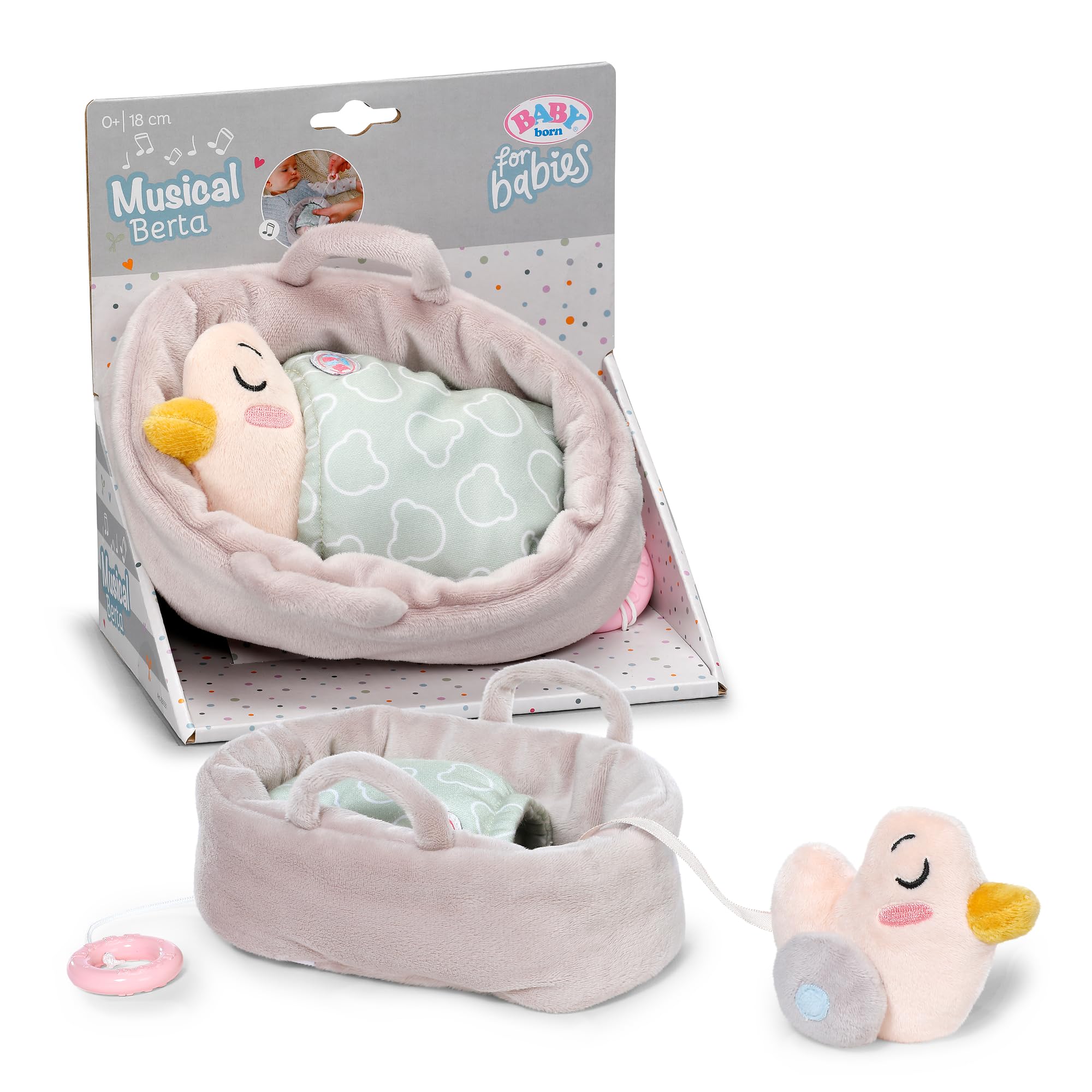 baby-born-for-babies-spieluhr-berta-18-cm-mit-musikmodul image 1