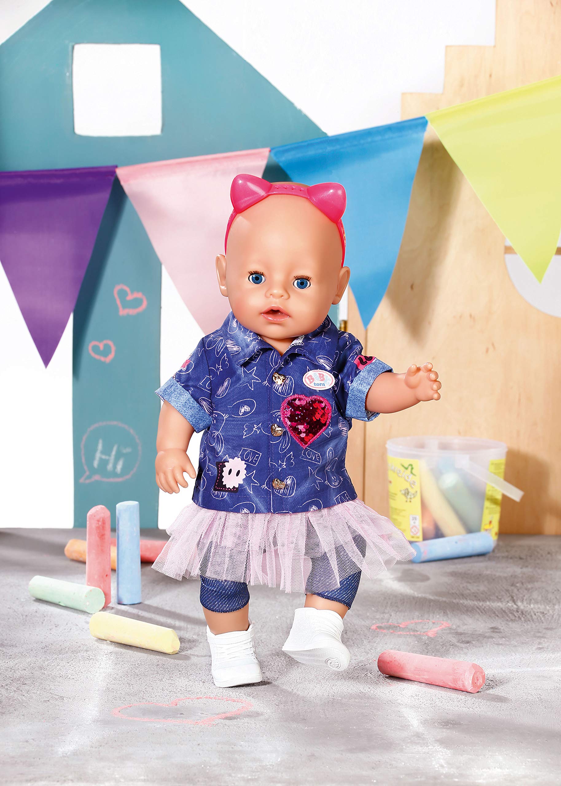 baby-born-deluxe-jeans-kleid-puppenbekleidungs-set-f-r-43-cm-puppen image 5