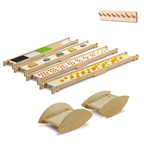 erzi-46388-balancierparcours-rocky-aus-holz-6-teiliges-set-f-r-freizeit-sport-un image 4
