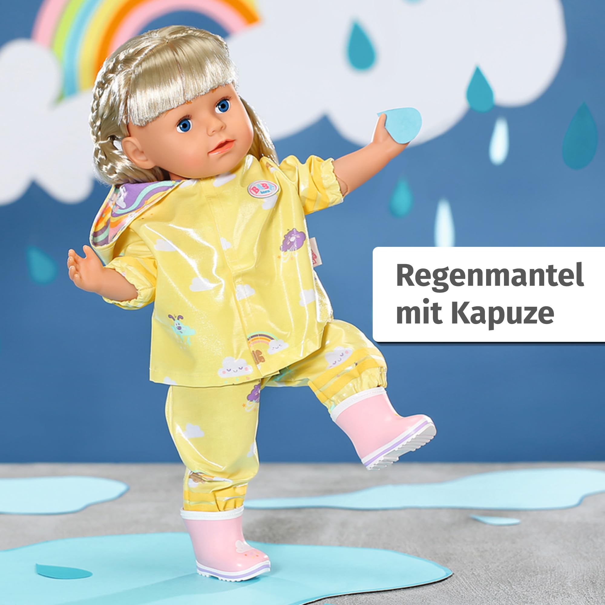 baby-born-deluxe-regen-outfit-43cm-puppen-regenbekleidung image 2