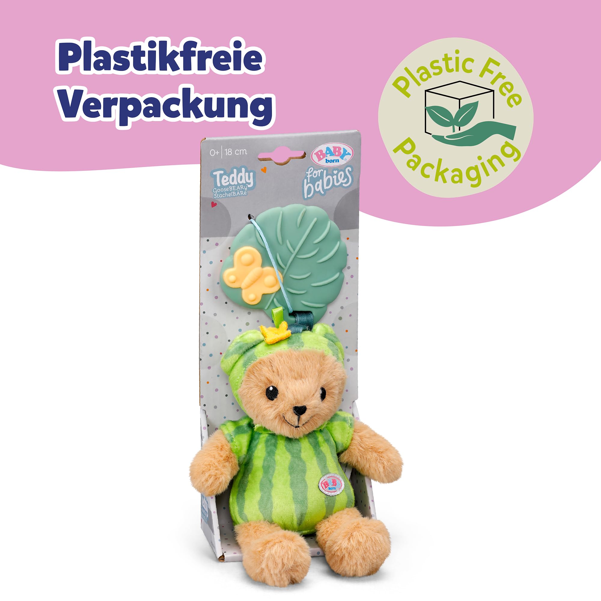 baby-born-for-babies-teddy-stachelb-re-18-cm-mit-bei-ring-und-rassel image 7