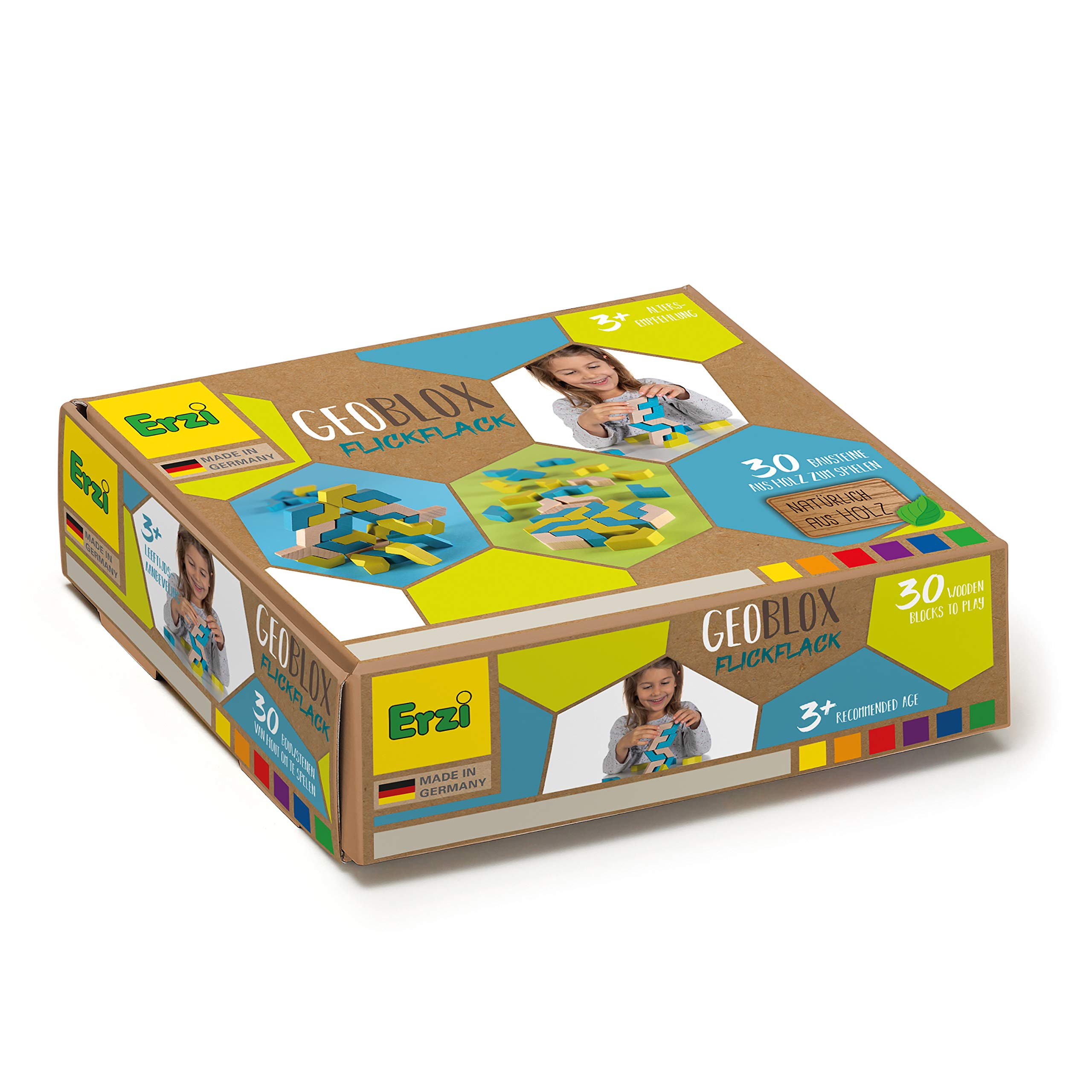 erzi-42099-bausteine-geoblox-flickflack-aus-holz-30-bausteine image 2