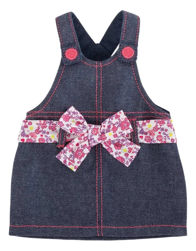 corolle-ma-corolle-jeanskleid-mit-taillenband-36-cm-puppenkleid image 1