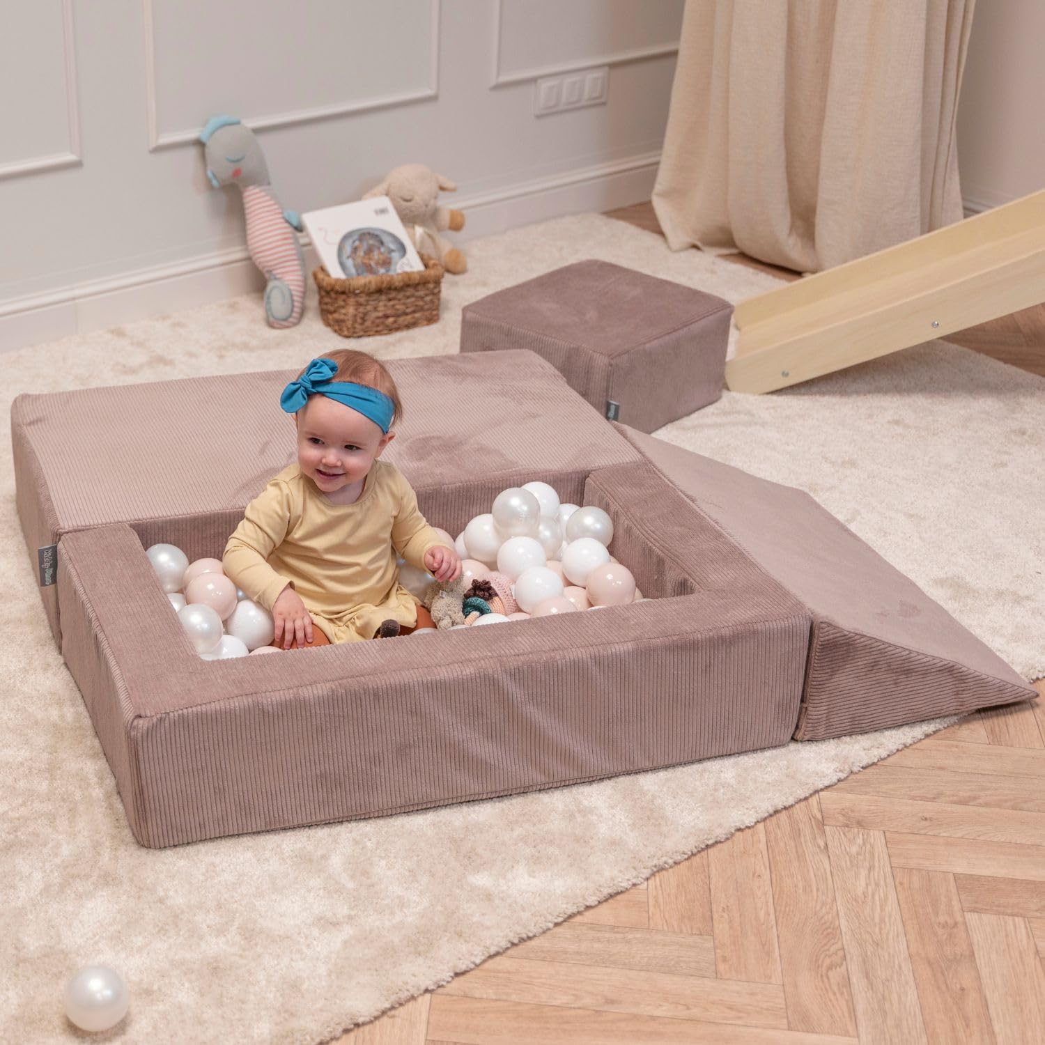 kiddymoon-kindersofa-modular-mit-keil-gerippter-stoff-ohne-b-lle image 5
