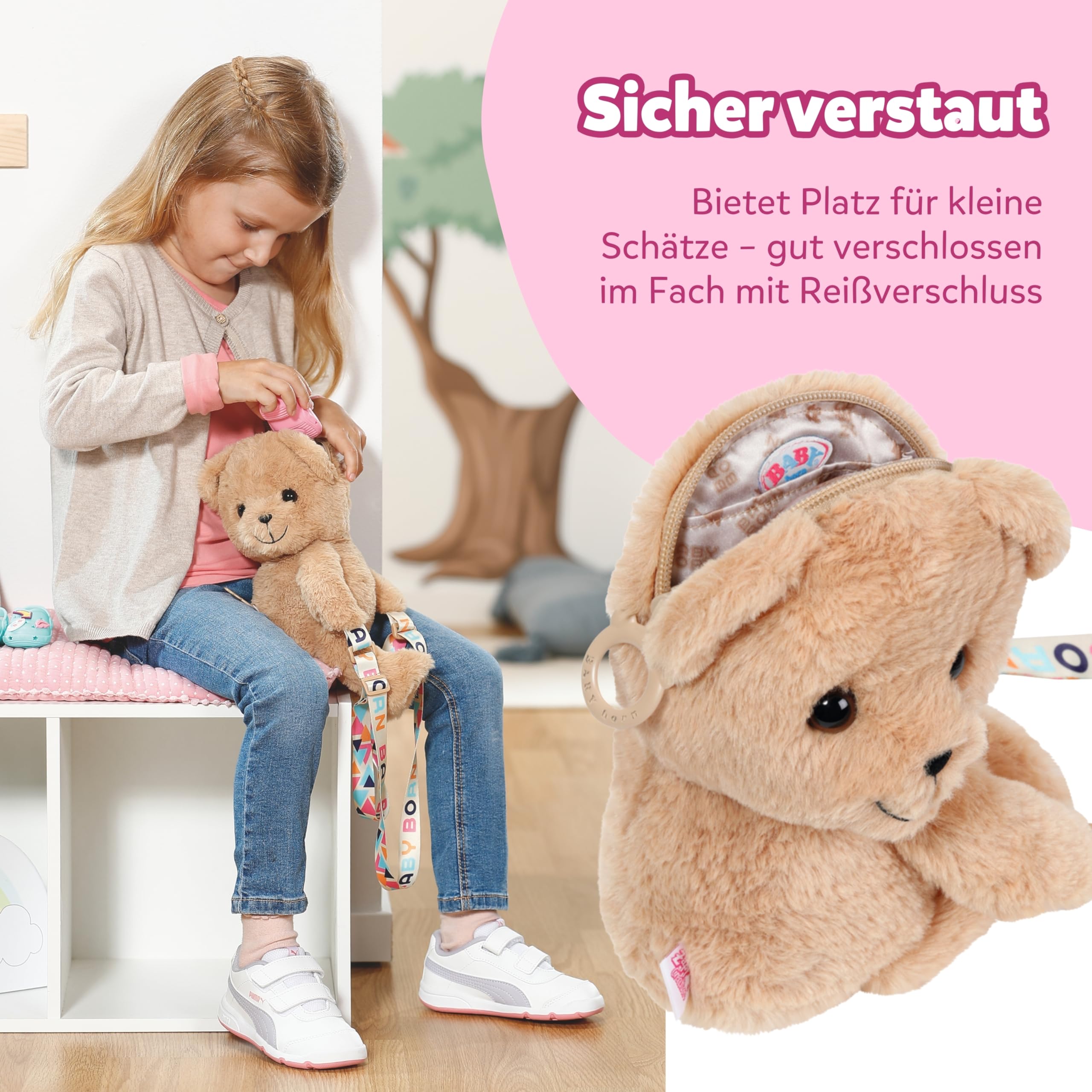 baby-born-teddy-tasche-b-rentasche-mit-schulterriemen image 3