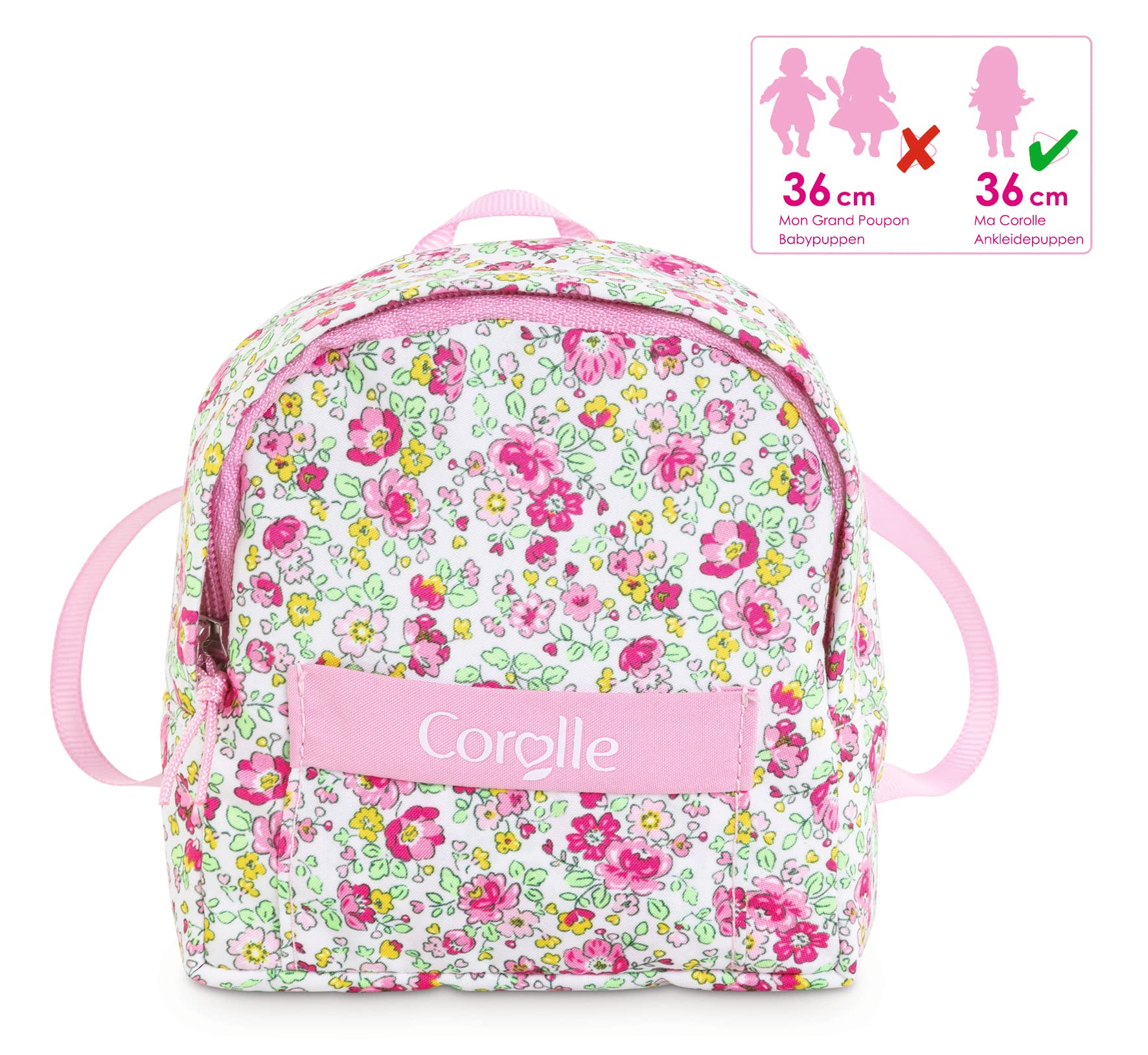 corolle-ma-corolle-rucksack-floral-f-r-36-cm-puppen image 4