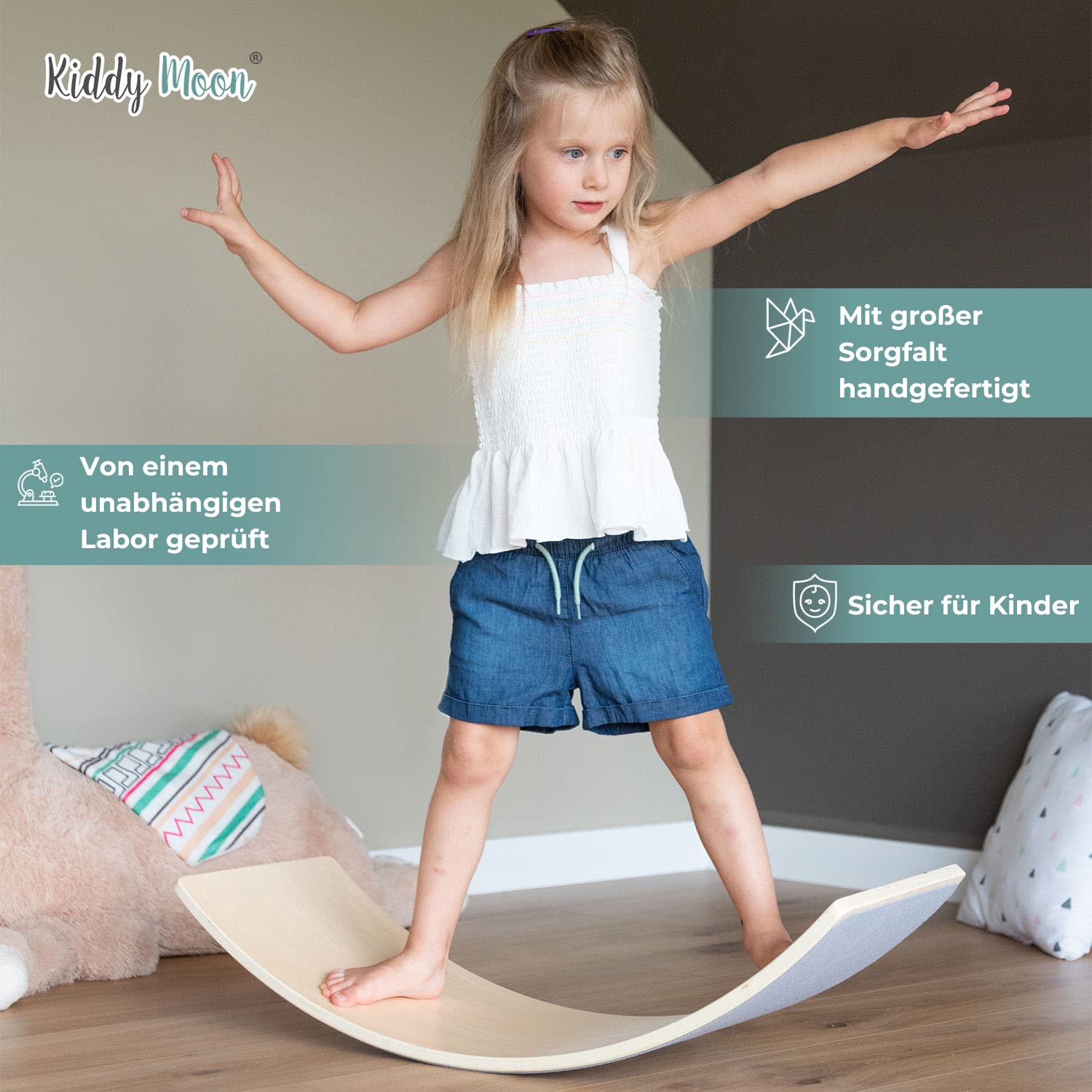 kiddymoon-balance-board-aus-holz-80x30-cm-gleichgewichtsbrett image 5