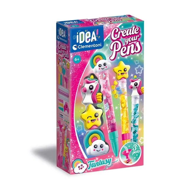 clementoni-idea-deine-stift-kreationen-fantasy-kreativset-3-stifte image 1