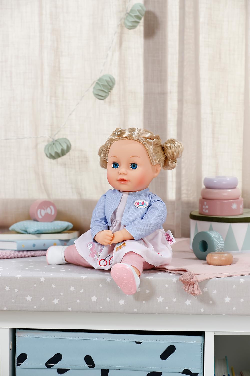 baby-born-sophia-rose-36-cm-babypuppe-mit-haaren-und-schlafaugen image 2