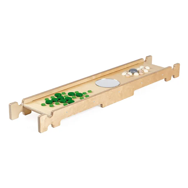 erzi-46369-balancierbrett-s-kieselstrand-aus-holz-115-cm image 1