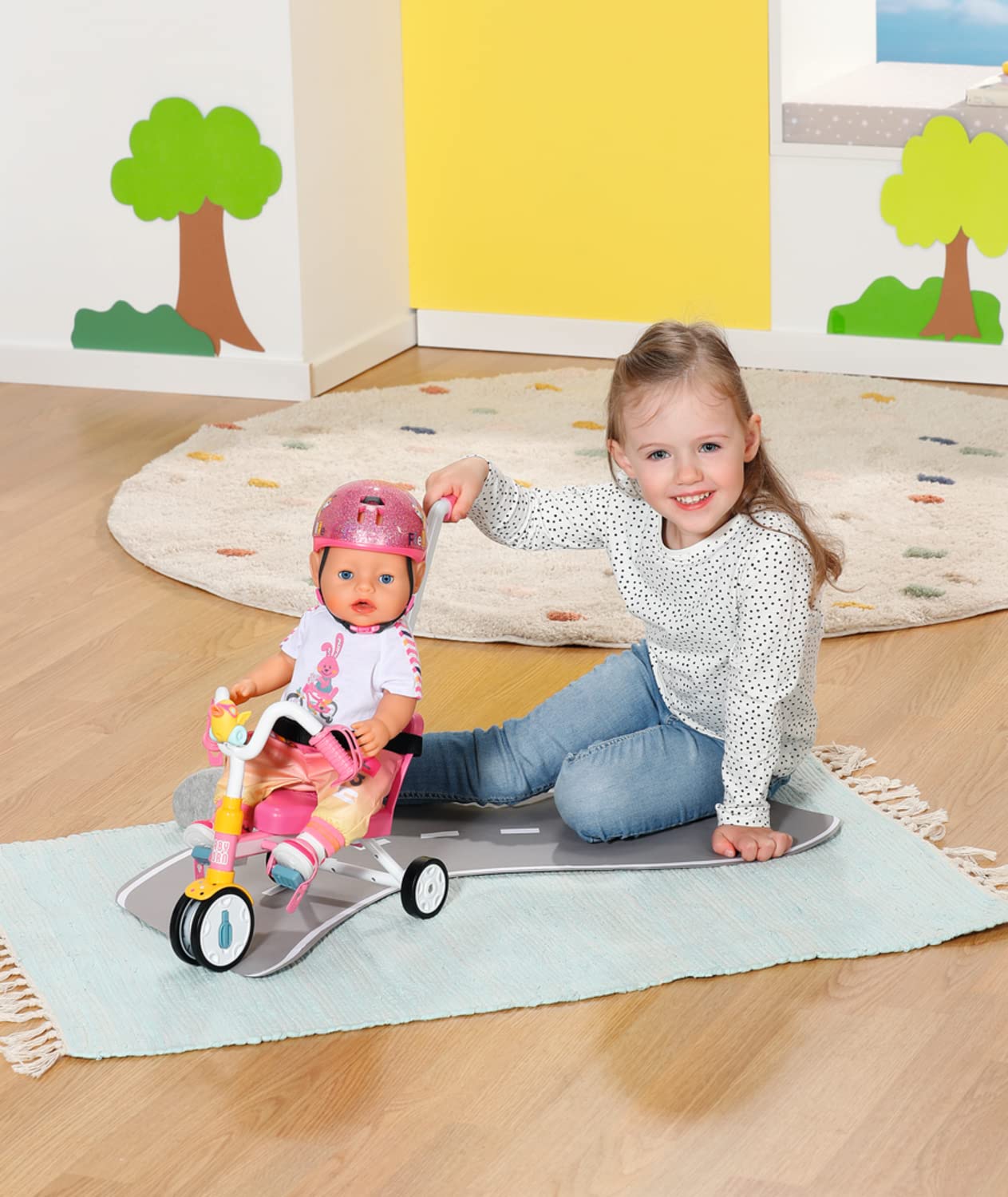 baby-born-dreirad-f-r-36cm-und-43cm-puppen-mit-schiebestange image 5