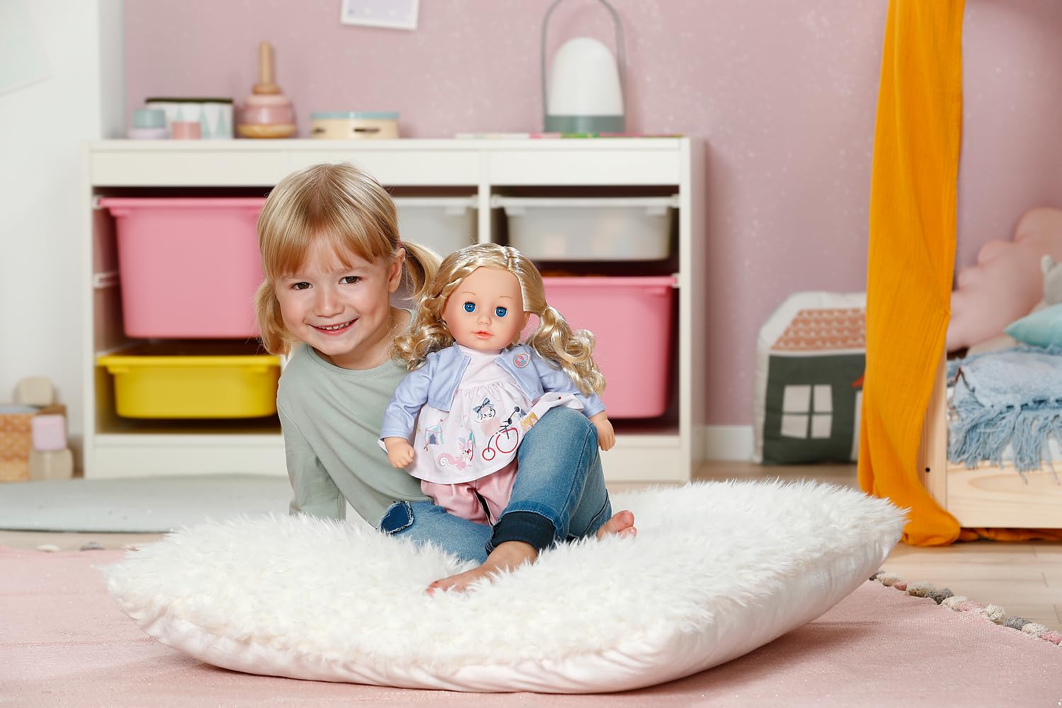 baby-born-sophia-rose-36-cm-babypuppe-mit-haaren-und-schlafaugen image 3