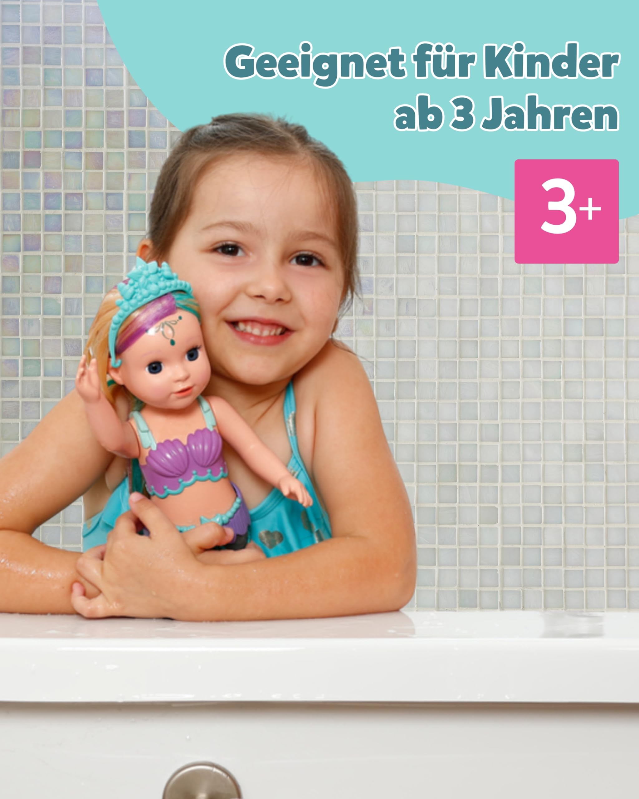 baby-born-meerjungfrau-43-cm-stylingpuppe-mit-leuchtender-flosse image 6