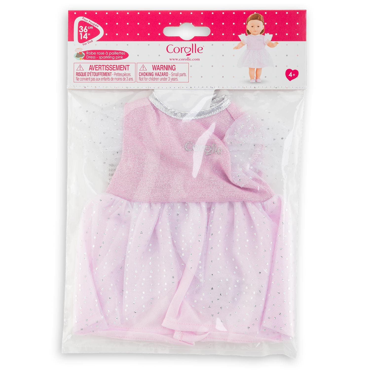 corolle-9000212130-ma-corolle-glitzerkleid-f-r-36-cm-ankleidepuppen image 2
