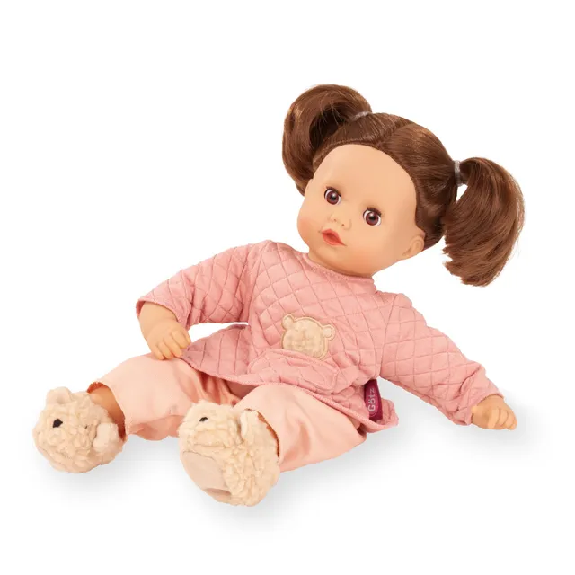 g-tz-muffin-b-rig-puppe-33-cm-babypuppe-braune-schlafaugen-b-ren-set image 1