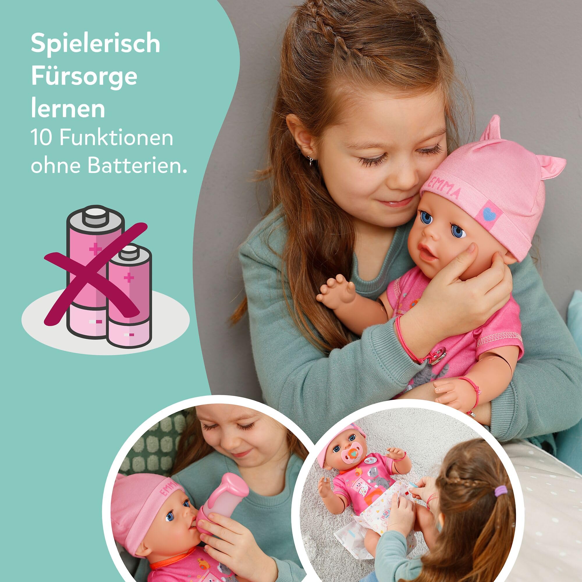 baby-born-emma-43-cm-funktionspuppe-mit-click-play-und-10-funktionen image 6