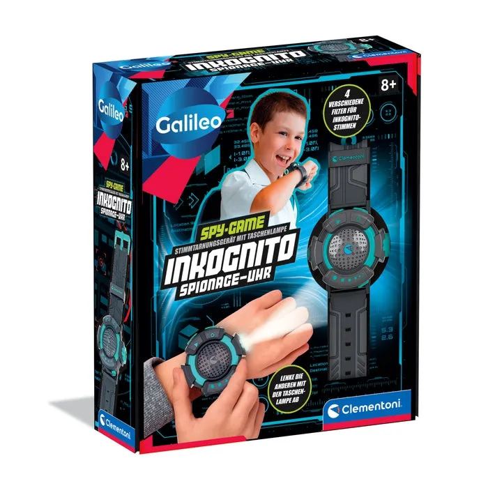 clementoni-galileo-lab-inkognito-spionage-uhr-mit-stimmenverzerrer image 1