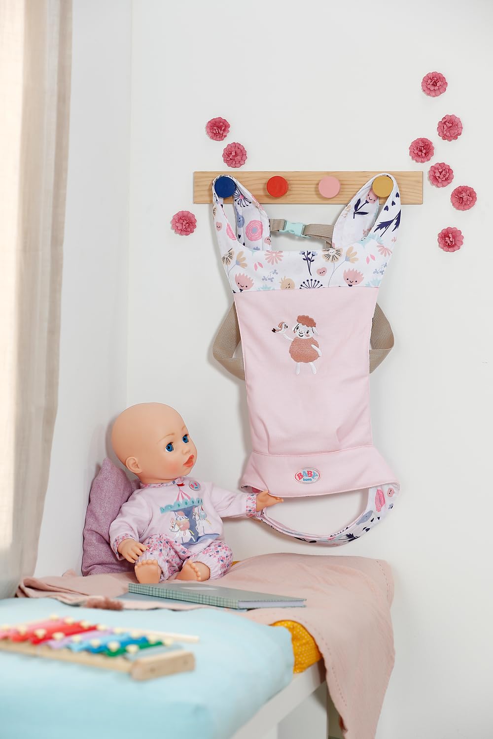 baby-born-puppentrage-blumen-puppenzubeh-r-f-r-36-cm-und-43-cm-puppen image 4