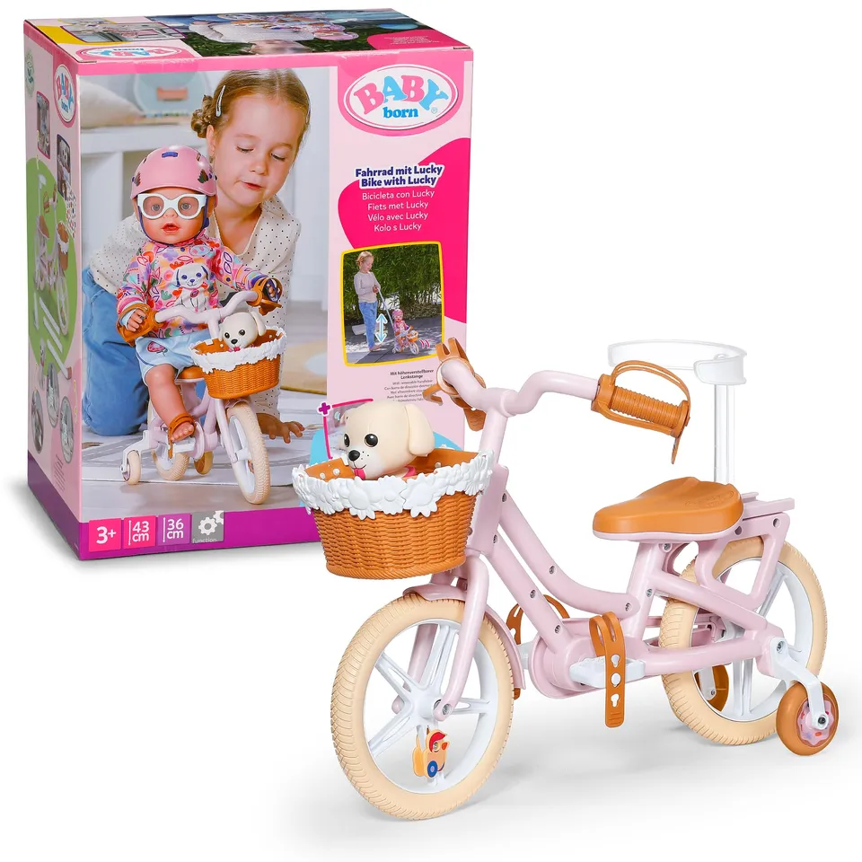 baby-born-fahrrad-mit-lucky-f-r-36cm-und-43cm-puppen image 1