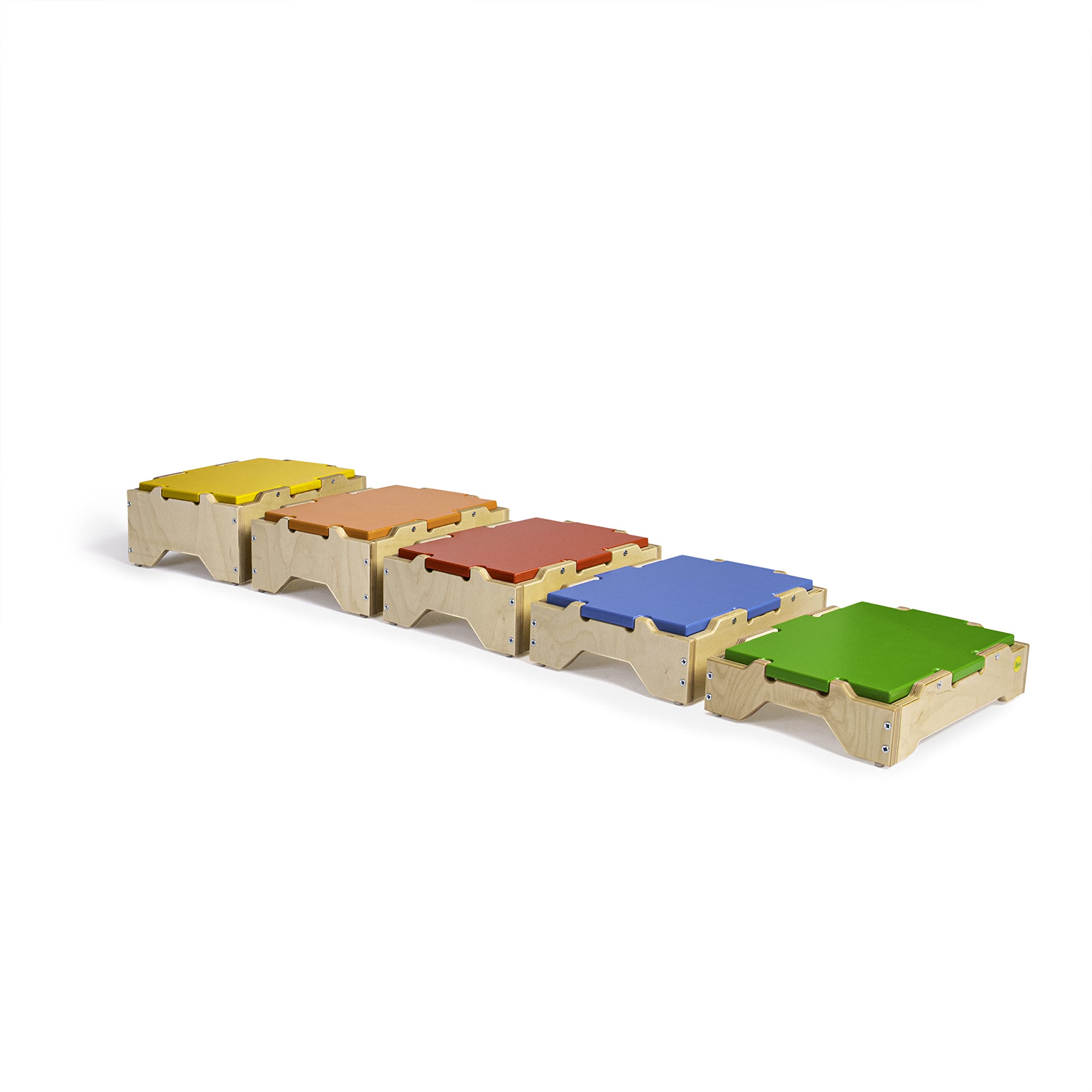 erzi-46221-balanciertreppe-courage-aus-holz-5-kisten-set image 1