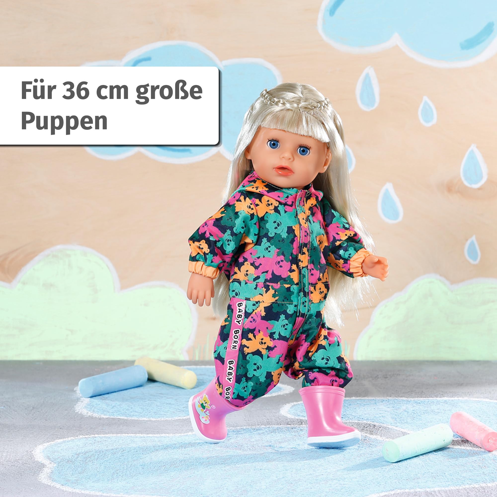 baby-born-matschhose-36cm-outdoor-anzug-836323-f-r-baby-born-little-zapf-creatio image 6