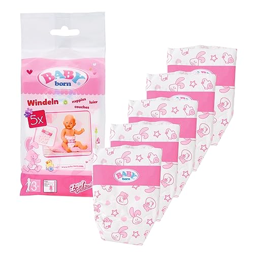 baby-born-826508-puppenwindeln-5er-pack-wei-f-r-43-cm-puppen image 4
