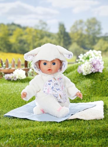 baby-born-schaf-strampler-mit-kapuze-puppenkleidung-f-r-43-cm-puppen image 7