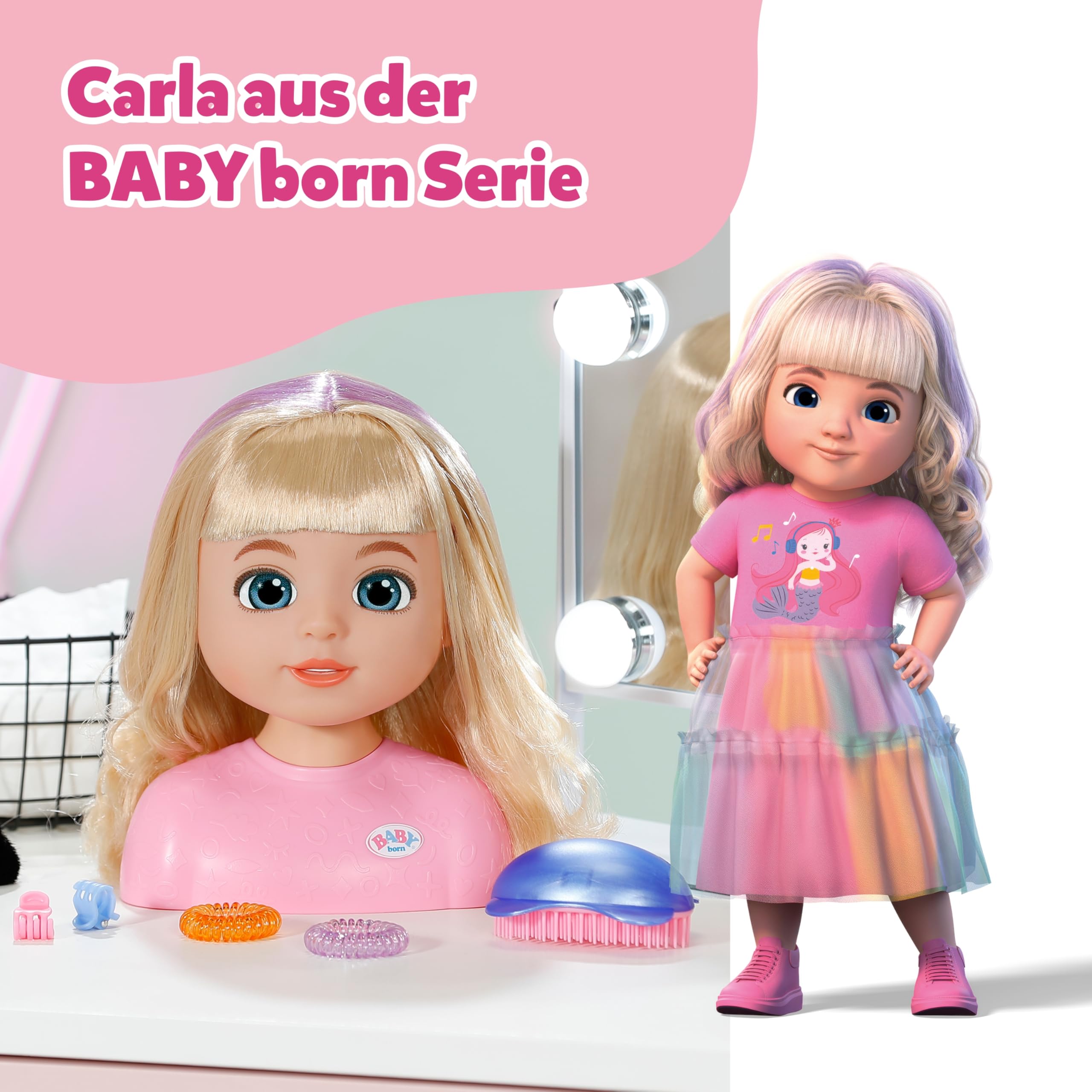 baby-born-stylingkopf-carla-mit-zubeh-r image 7