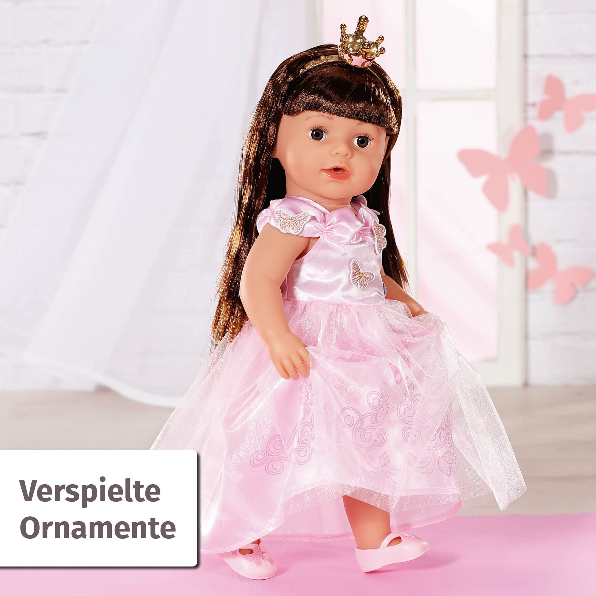 baby-born-deluxe-prinzessin-kleid-set-43-cm-prinzessinnenkleid-mit-krone image 3