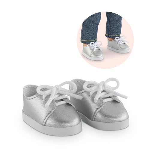 corolle-silberne-schuhe-puppenschuhe-f-r-36-cm-ma-corolle-puppen-ab-4-jahren image 6
