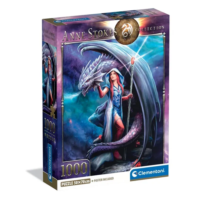 clementoni-anne-stokes-dragon-mage-puzzle-1000-teile image 1