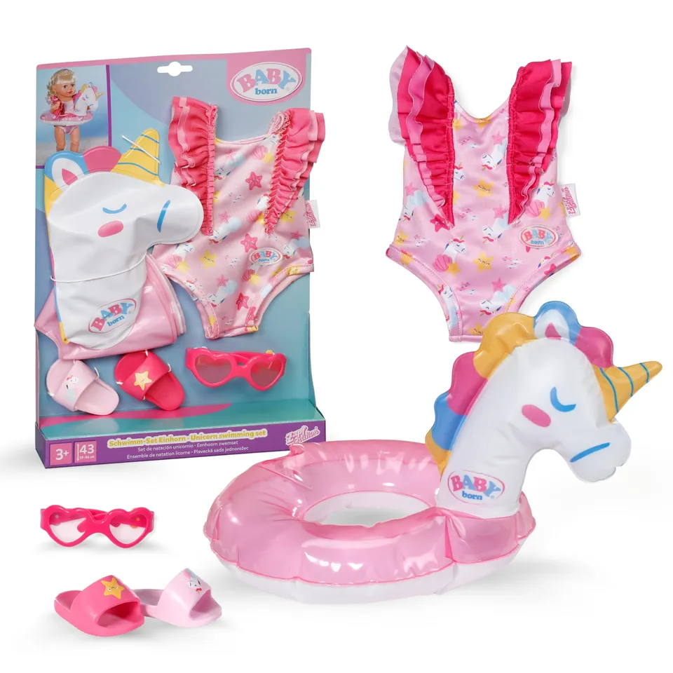 baby-born-schwimmset-einhorn-f-r-43-cm-puppen image 1