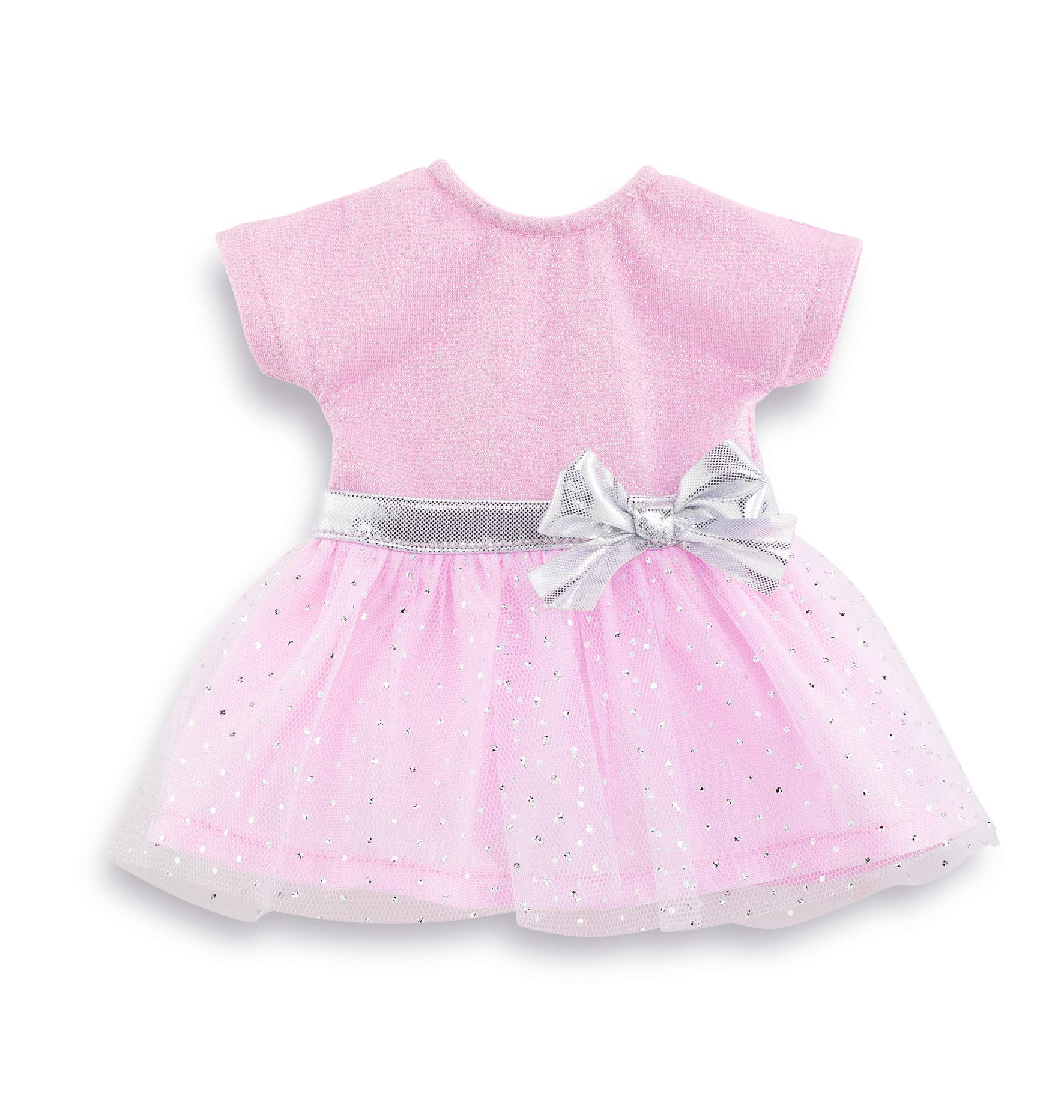 corolle-ma-party-kleid-rosa-puppenkleid-mit-t-llrock-f-r-36-cm-puppen image 1
