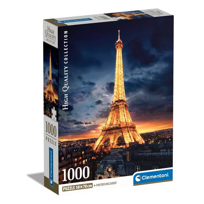 clementoni-tour-eiffel-1000-teile-puzzle image 1