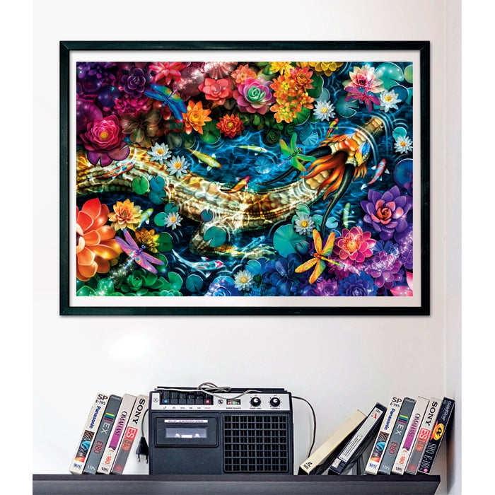 clementoni-puzzle-koi-river-1000-teile-illustration-70-x-50-cm image 3