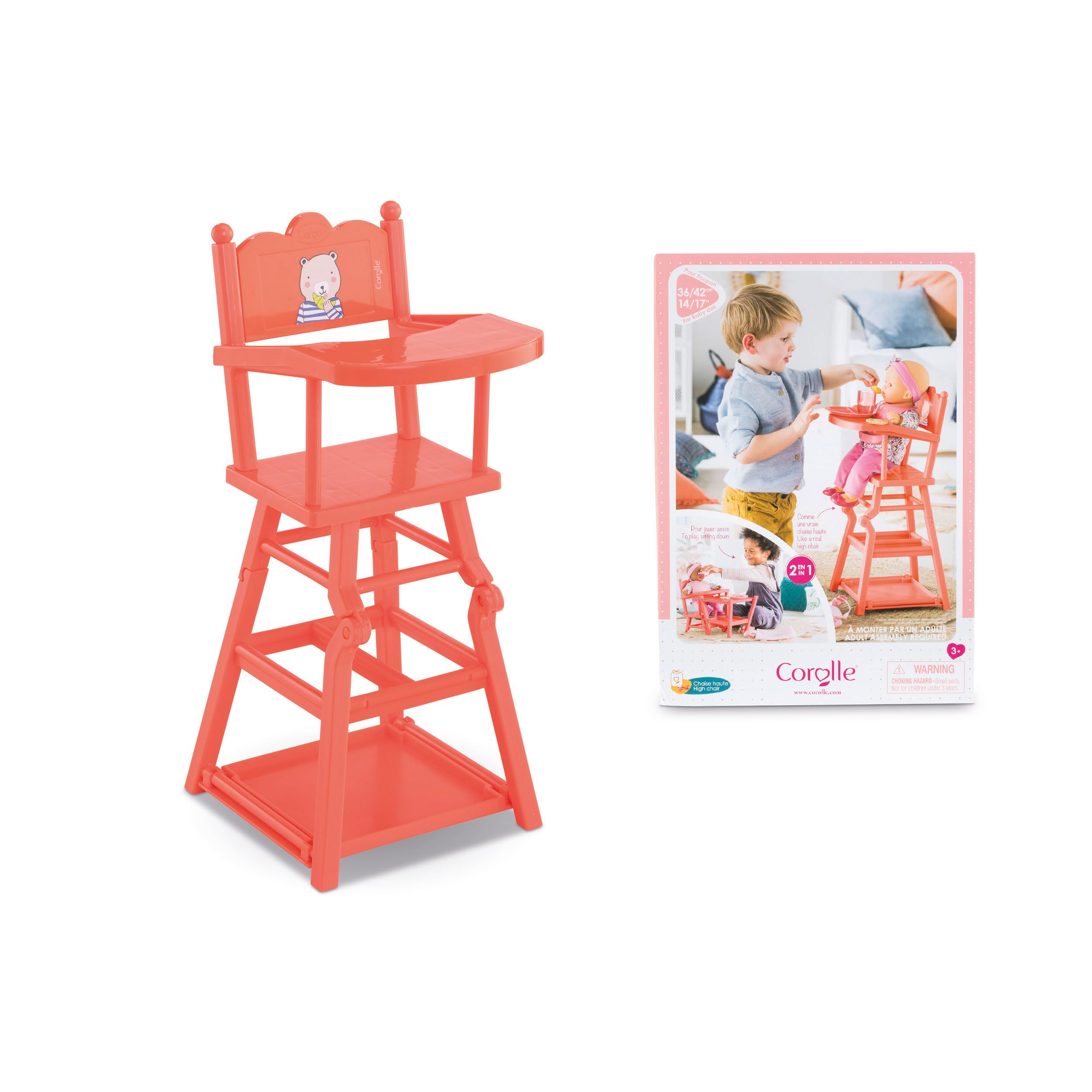 corolle-mon-grand-poupon-2in1-hochstuhl-f-r-36-42-cm-babypuppen image 2