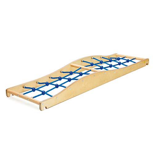 erzi-44487-balancierwelle-netz-kletter-und-balancierbalken-aus-holz-204-cm image 4