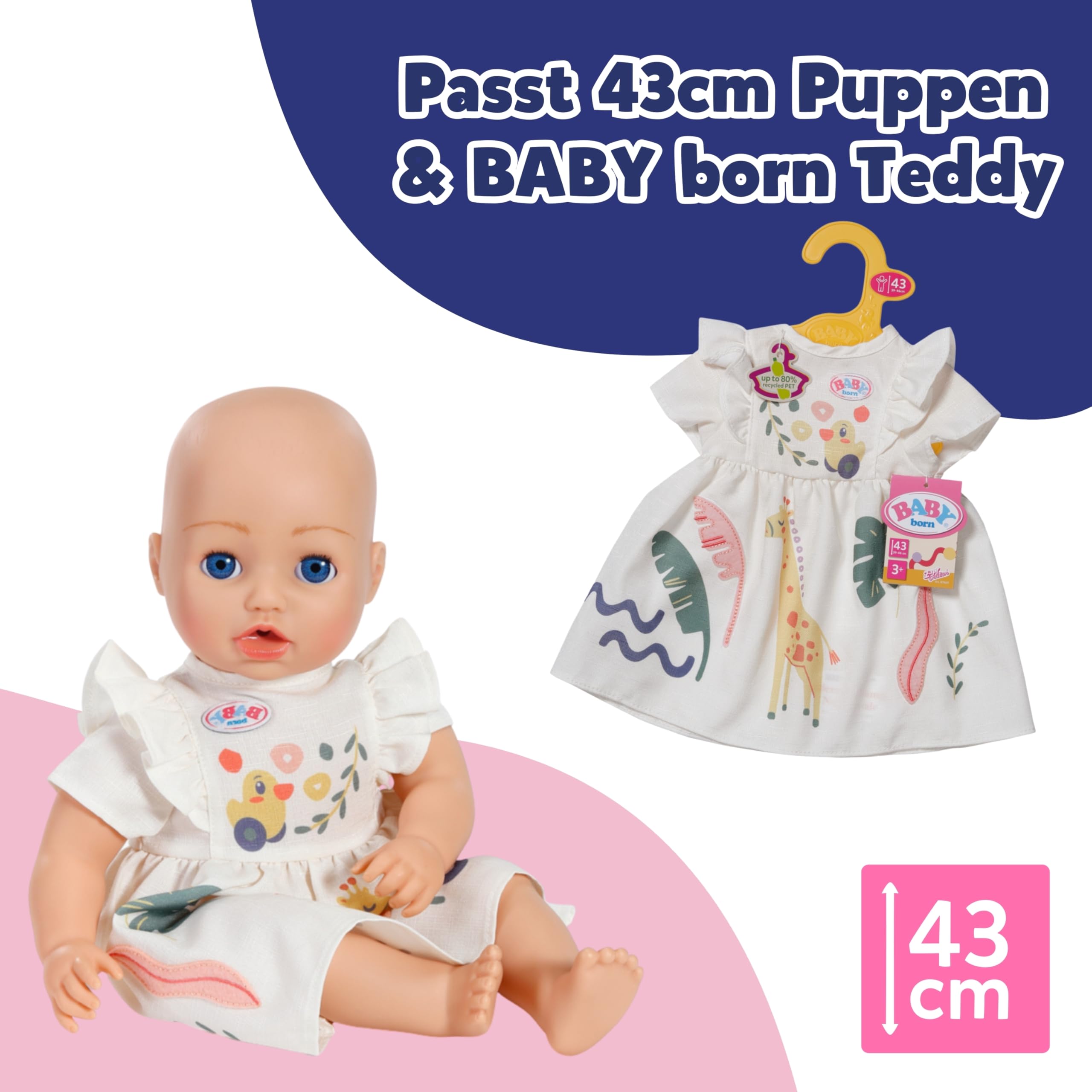 baby-born-kleid-giraffe-mit-r-schen-f-r-43-cm-puppen image 4