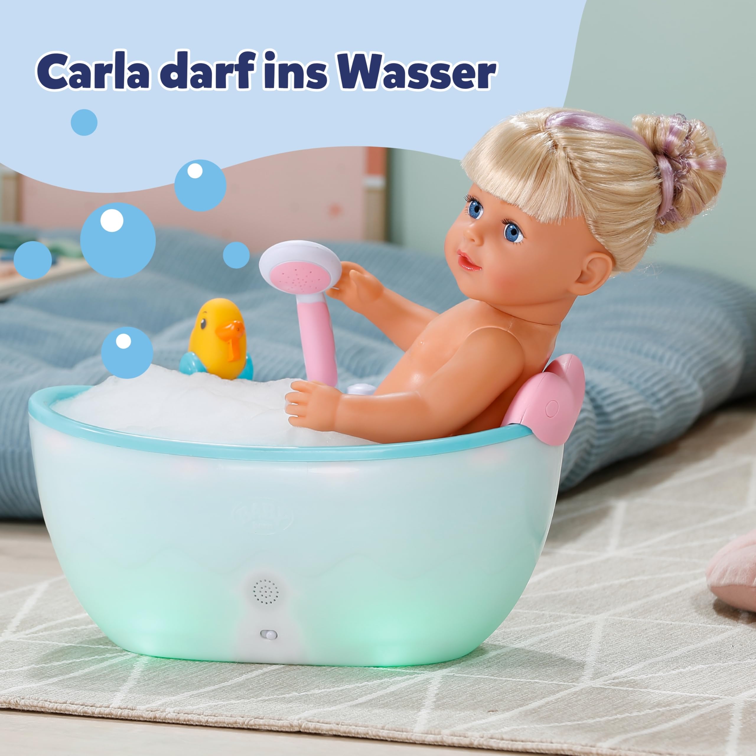 baby-born-carla-43cm-stylingpuppe-mit-langen-blonden-haaren image 5