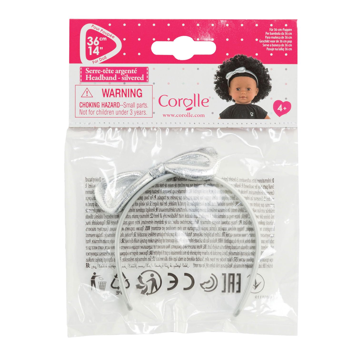 corolle-ma-corolle-haarreif-silbern-puppenaccessoire-f-r-36-cm-puppen image 2